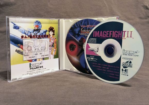Image Fight II: Operation Deepstriker PC Engine CD Reproduction