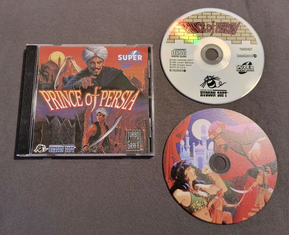 Prince of Persia TurboGrafx-CD Reproduction