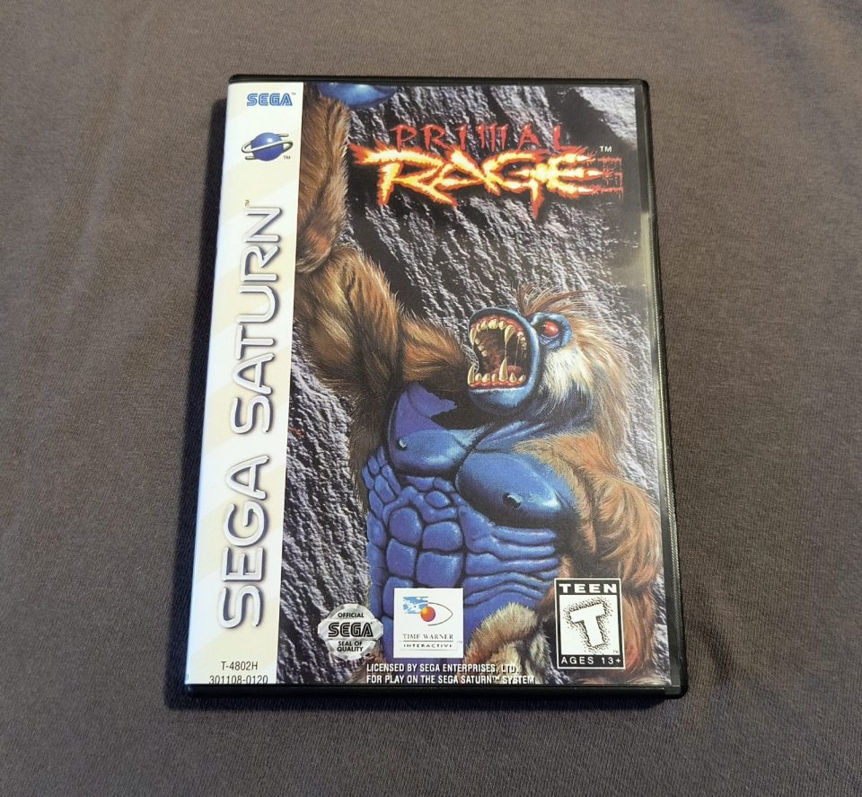 Primal Rage Sega Saturn Reproduction