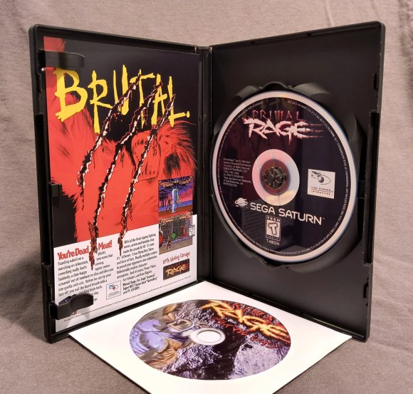 Primal Rage Sega Saturn Reproduction