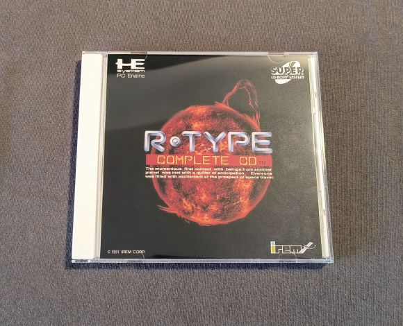 R-Type Complete CD PC Engine CD Reproduction