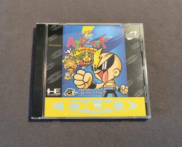 Super Air Zonk: Rockabilly-Paradise TurboGrafx-CD Reproduction