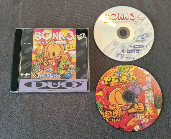 Bonk 3 CD TurboGrafx-CD Reproduction