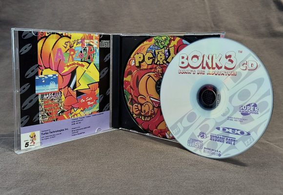 Bonk 3 CD TurboGrafx-CD Reproduction