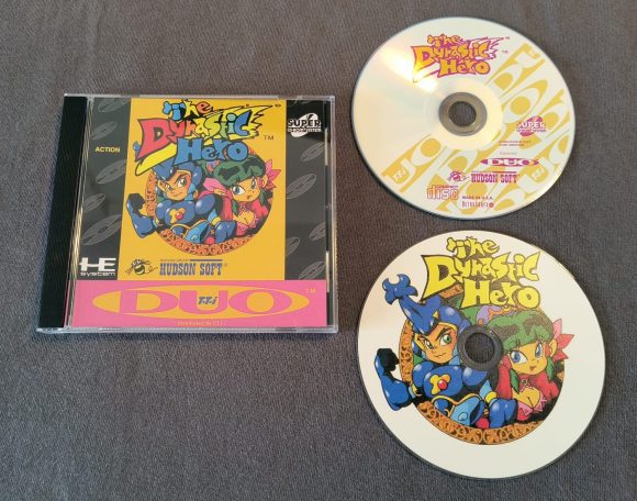 Dynastic Hero TurboGrafx-CD Reproduction