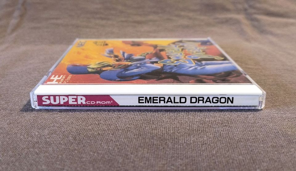 Emerald Dragon PC Engine CD Reproduction (English)
