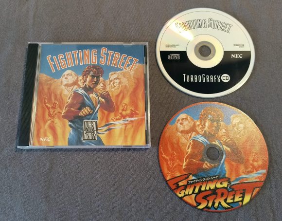 Fighting Street (Street Fighter) TurboGrafx-CD Reproduction