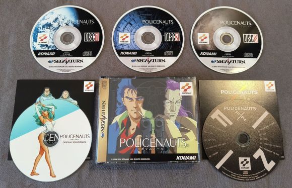 Policenauts Sega Saturn Reproduction (English)