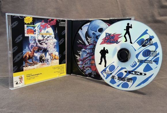 Riot Zone TurboGrafx-CD Reproduction