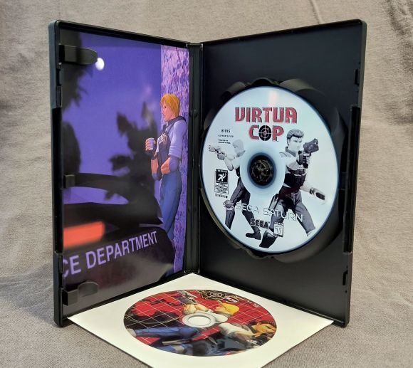 Virtua Cop Sega Saturn Reproduction