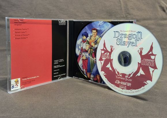 Dragon Slayer: The Legend of Heroes TurboGrafx-CD Reproduction