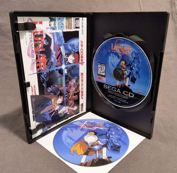 Lunar II: Eternal Blue Sega CD Reproduction (Un-Worked Designs)