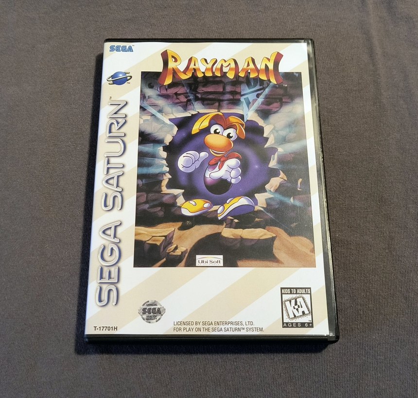 Rayman Sega Saturn Reproduction