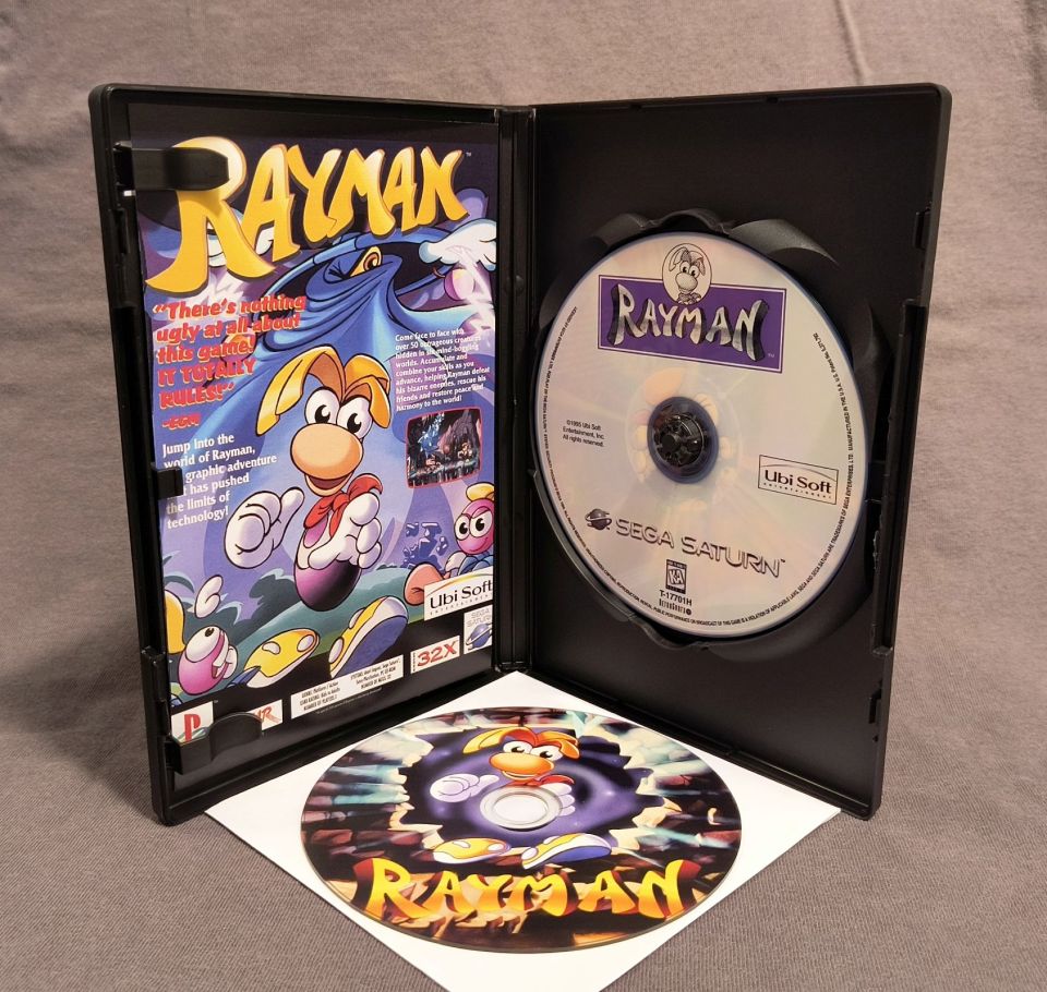 Rayman Sega Saturn Reproduction