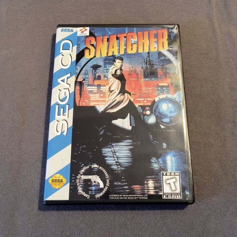 Snatcher Sega CD&nbsp;Reproduction