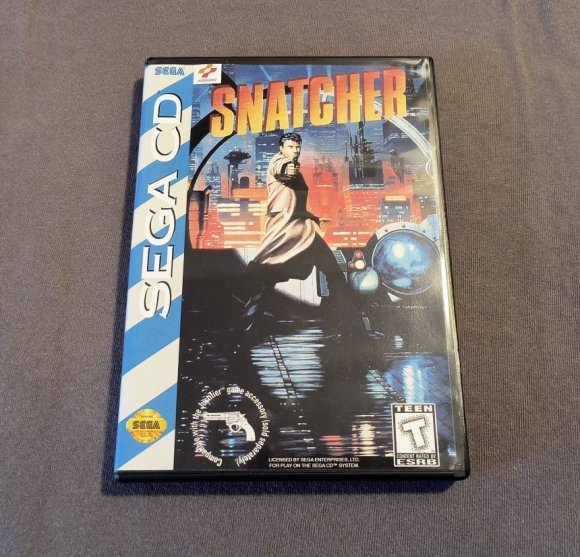 Snatcher Sega CD Reproduction