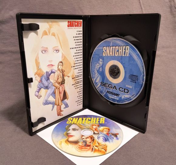 Snatcher Sega CD Reproduction