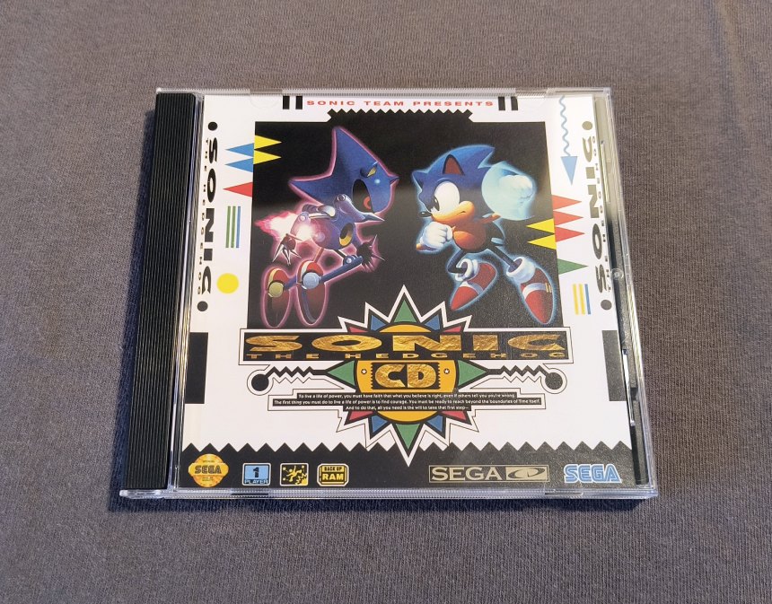 Sonic CD (EU/JP OST swap) Sega CD Reproduction