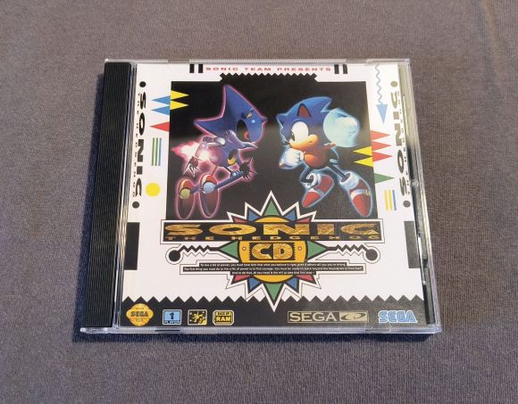 Sonic CD (EU/JP OST swap) Sega CD Reproduction