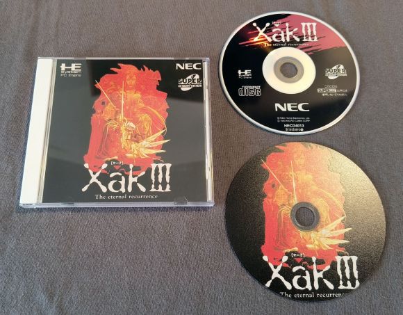 Xak III PC Engine CD Reproduction [English]