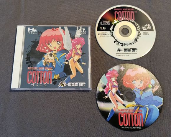 Cotton: Fantastic Night Dreams PC Engine CD Reproduction (JP)