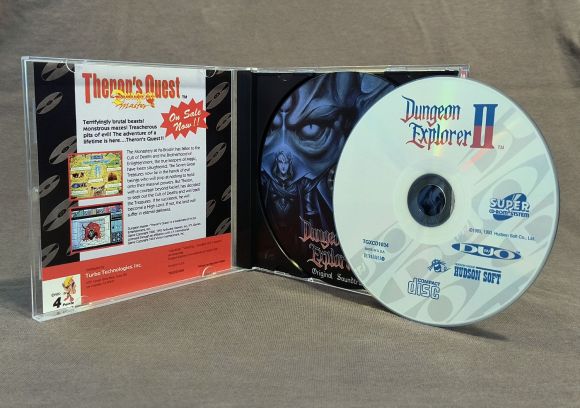 Dungeon Explorer II TurboGrafx-CD Reproduction