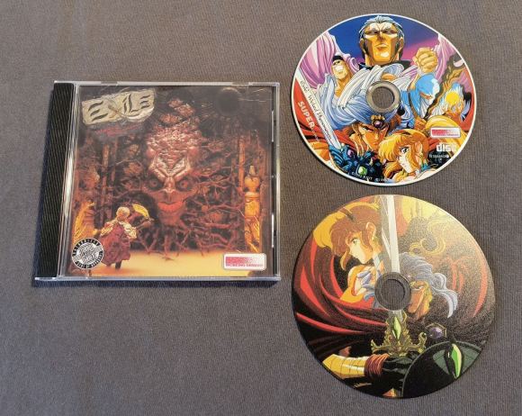 Exile: Wicked Phenomenon (Un-Worked Designs) TurboGrafx-CD Reproduction