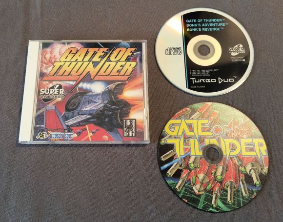 Gate of Thunder 4 in 1 TurboGrafx-CD Reproduction (US)