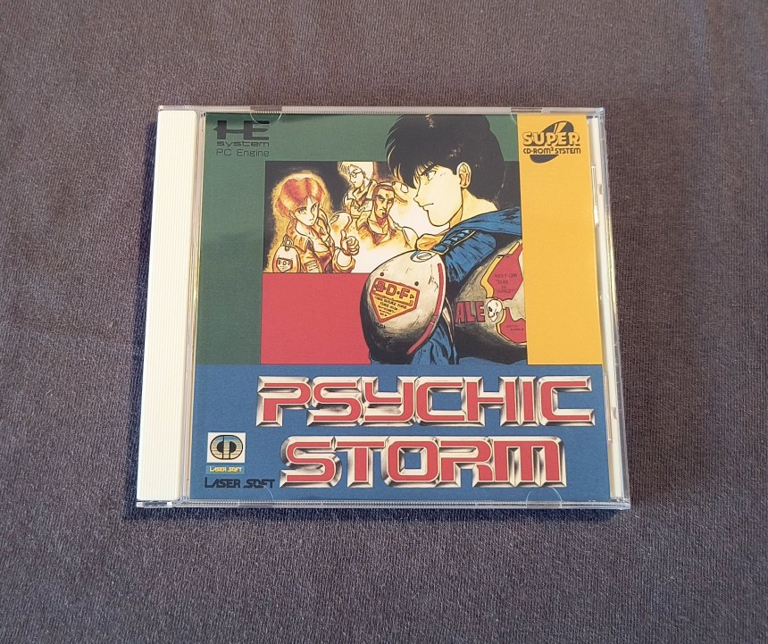Psychic Storm PC Engine CD Reproduction