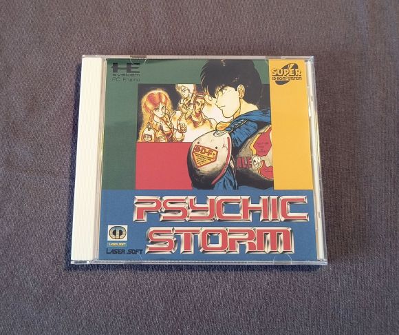 Psychic Storm PC Engine CD Reproduction