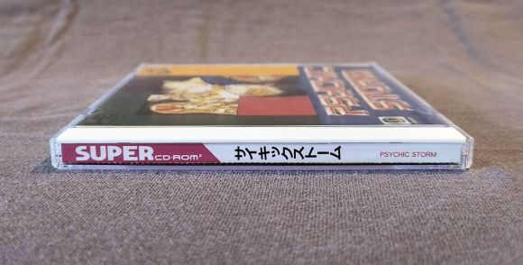 Psychic Storm PC Engine CD Reproduction