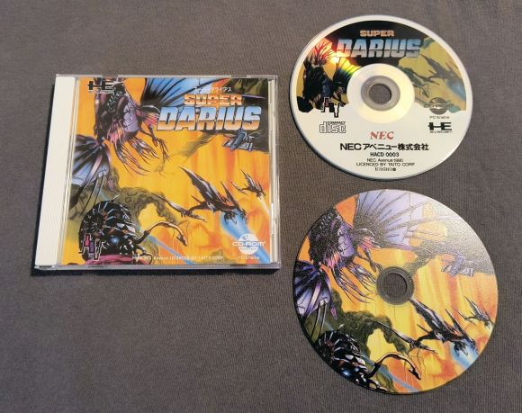 Super Darius PC Engine CD Reproduction
