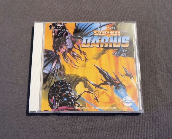 Super Darius PC Engine CD Reproduction