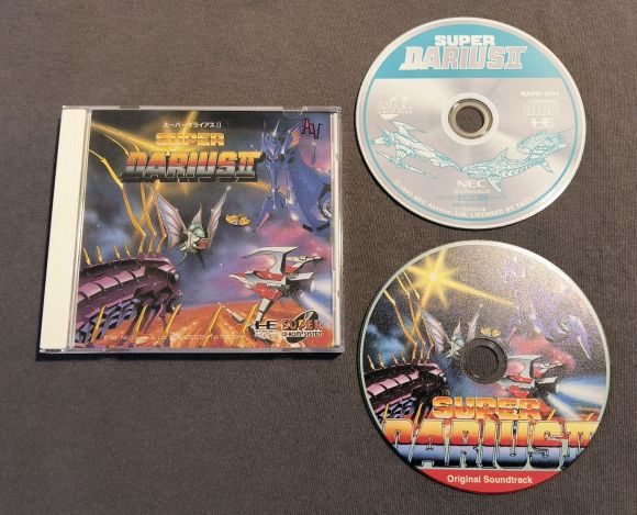 Super Darius II PC Engine CD Reproduction