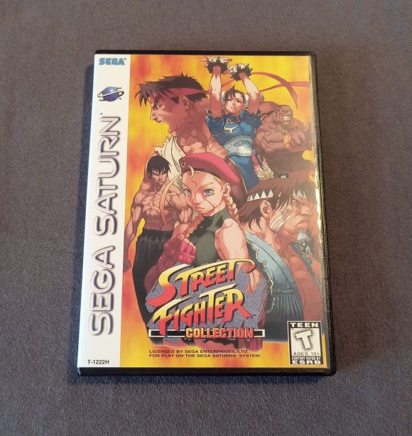 Street Fighter Collection Sega Saturn Reproduction