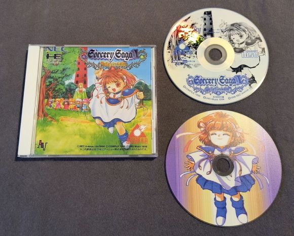 Madou Monogatari I (Sorcery Saga I) PC Engine CD Reproduction (English)
