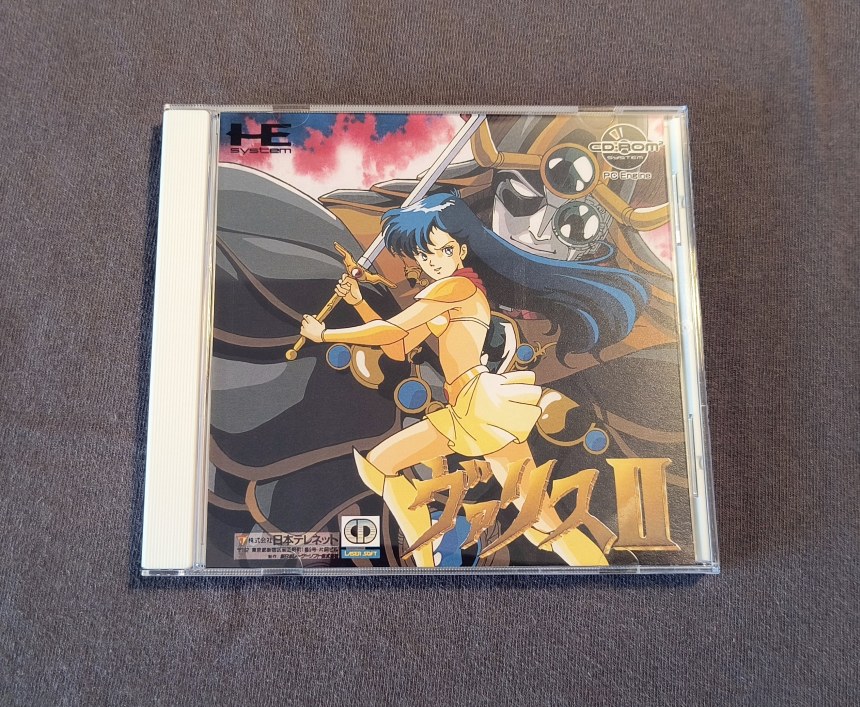 Valis II TurboGrafx-CD Reproduction (US game, JP style art)