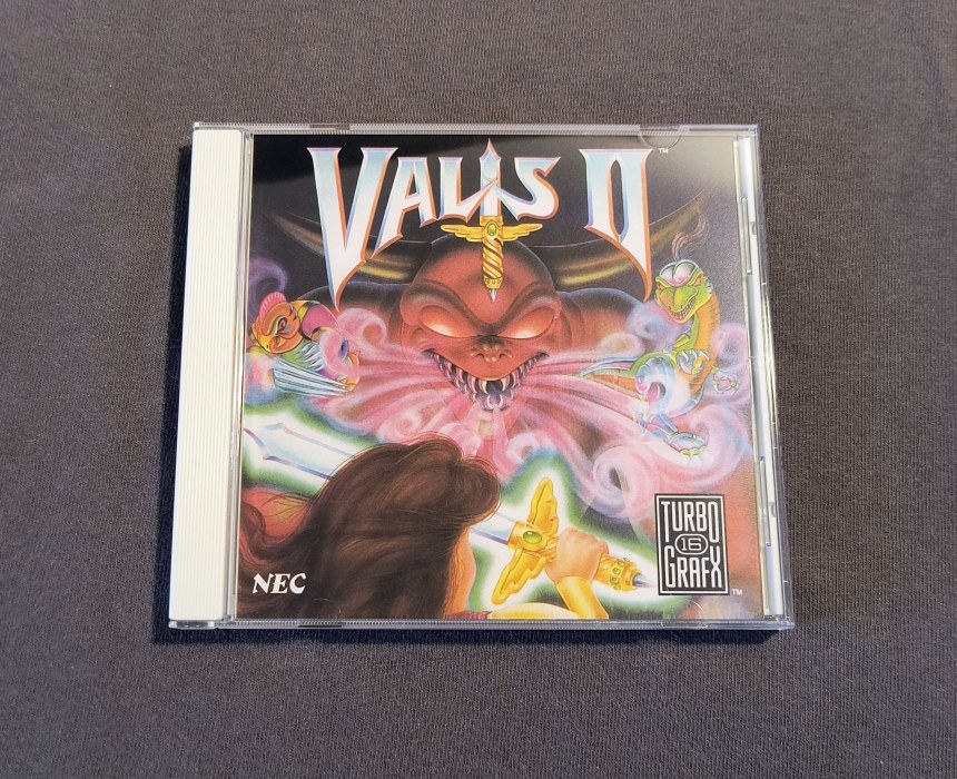 Valis II TurboGrafx-CD Reproduction (US style)