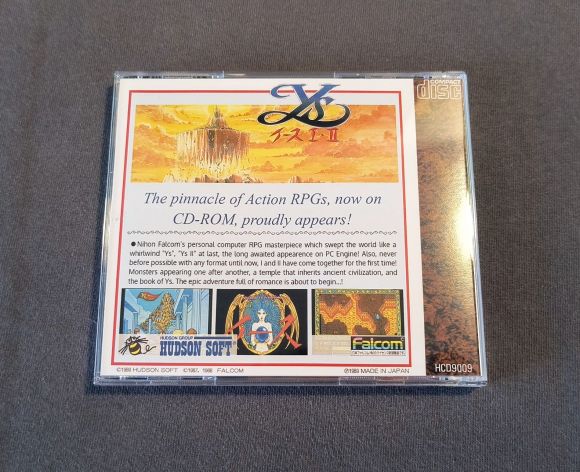 Ys Book I & II TurboGrafx-CD Reproduction