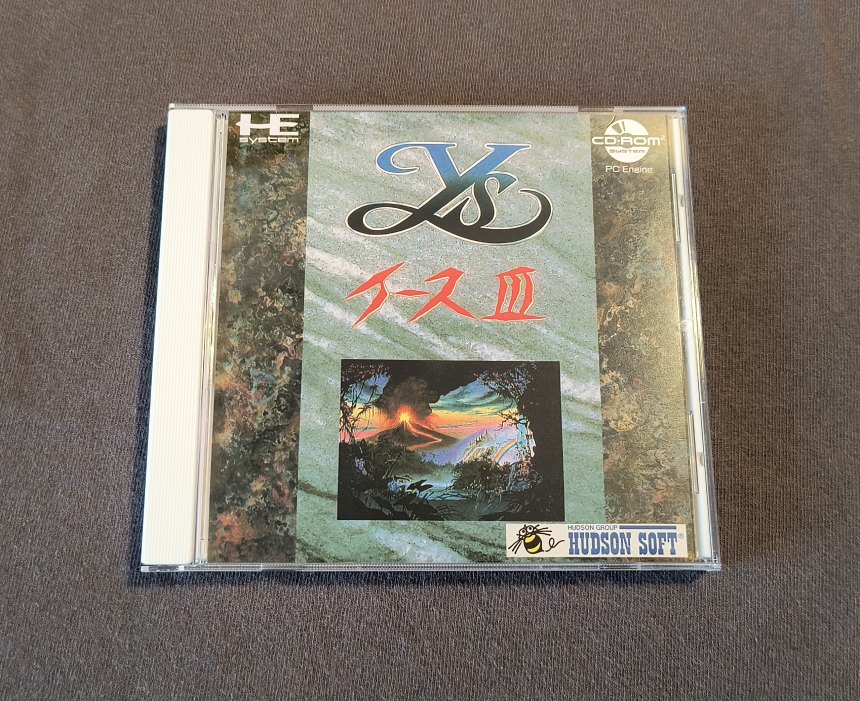 Ys III: Wanderers from Ys TurboGrafx-CD Reproduction