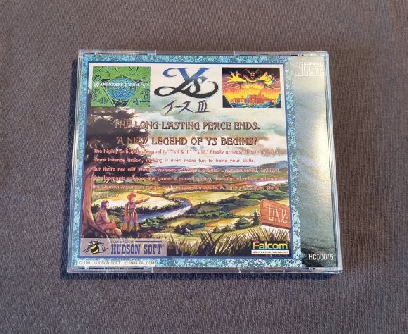 Ys III: Wanderers from Ys TurboGrafx-CD Reproduction