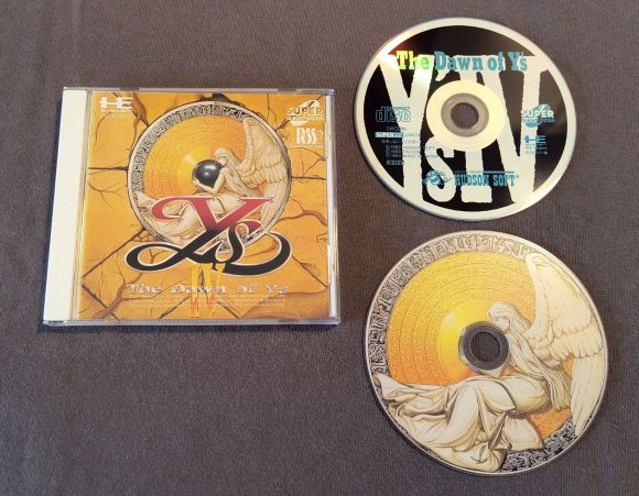 Ys IV: The Dawn of Ys PC Engine CD Reproduction (English)