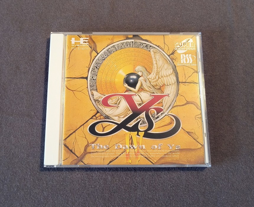 Ys IV: The Dawn of Ys PC Engine CD Reproduction (English)