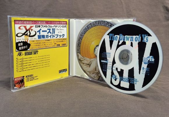 Ys IV: The Dawn of Ys PC Engine CD Reproduction (English)
