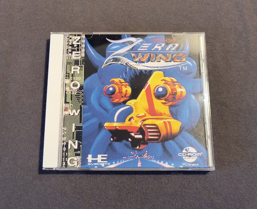Zero Wing PC Engine CD Reproduction