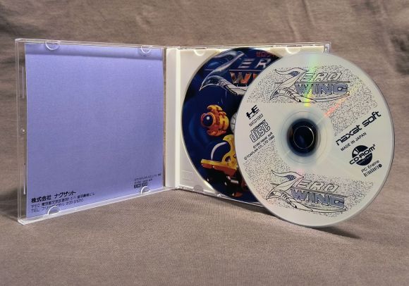 Zero Wing PC Engine CD Reproduction