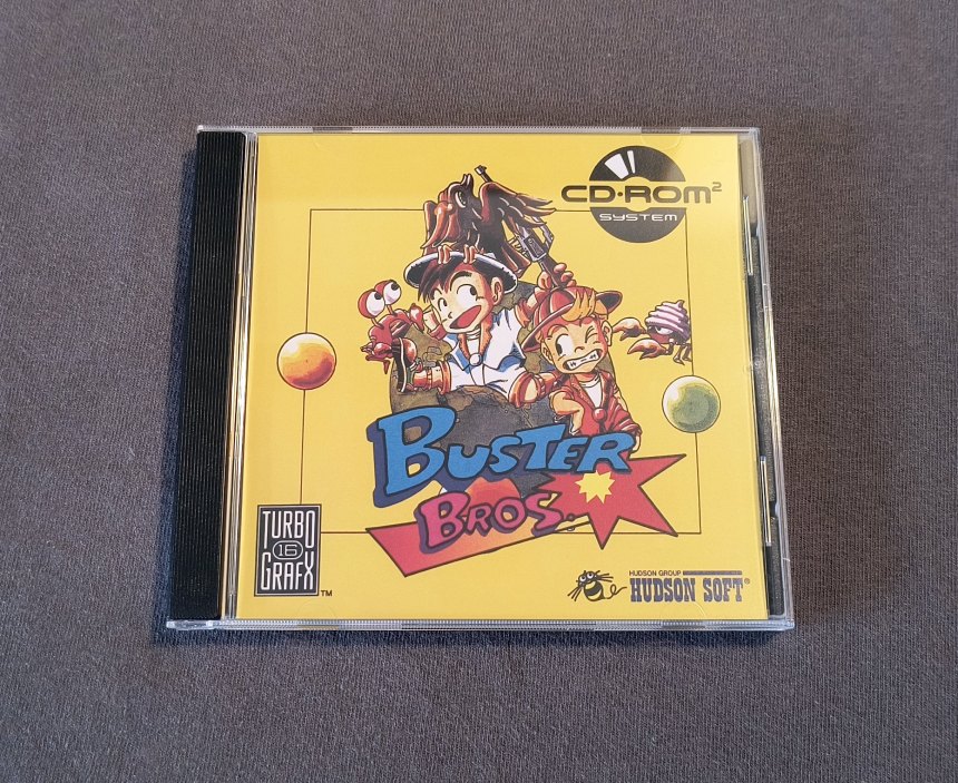 Buster Bros. TurboGrafx-CD Reproduction