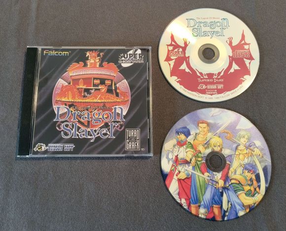 Dragon Slayer: The Legend of Heroes TurboGrafx-CD Reproduction