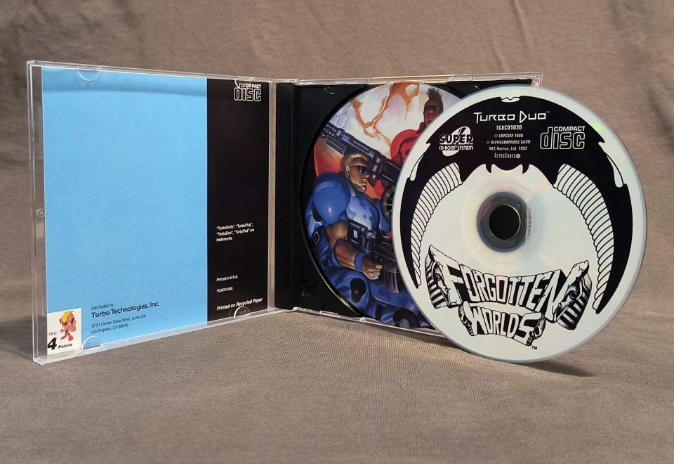Forgotten Worlds TurboGrafx-CD Reproduction
