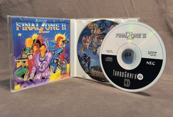 Final Zone II TurboGrafx-CD Reproduction